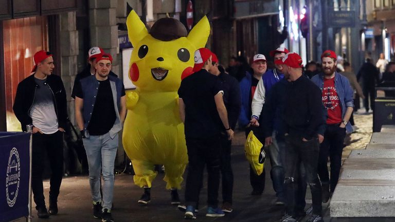 Revellers in Newcastle on the last Friday before Christmas. PA Photo. Picture date: Friday December 20, 2019. Photo credit should read: Scott Heppell/PA Wire