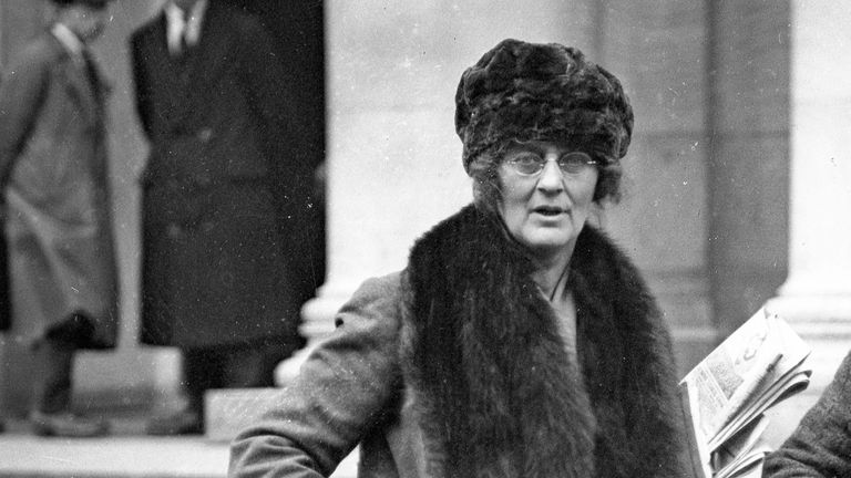 Constance Markievicz was the first woman to be elected to parliament, although she did not take up her seat