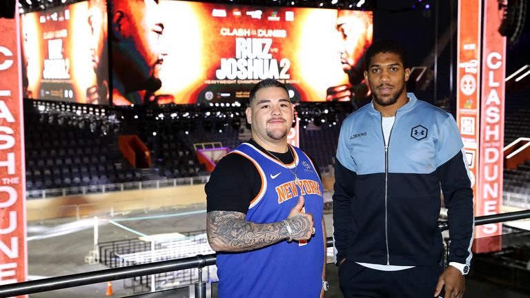 Anthony Joshua British Boxer Prepares To Fight Andy Ruiz Jr In Rematch