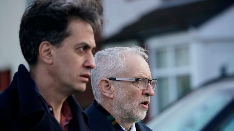 Jeremy Corbyn and Ed Miliband