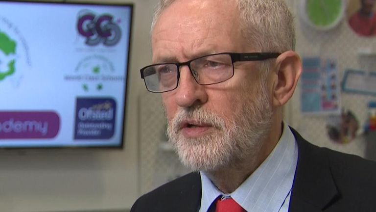 Jeremy Corbyn continues to condemn antisemitism &#39;in society&#39;