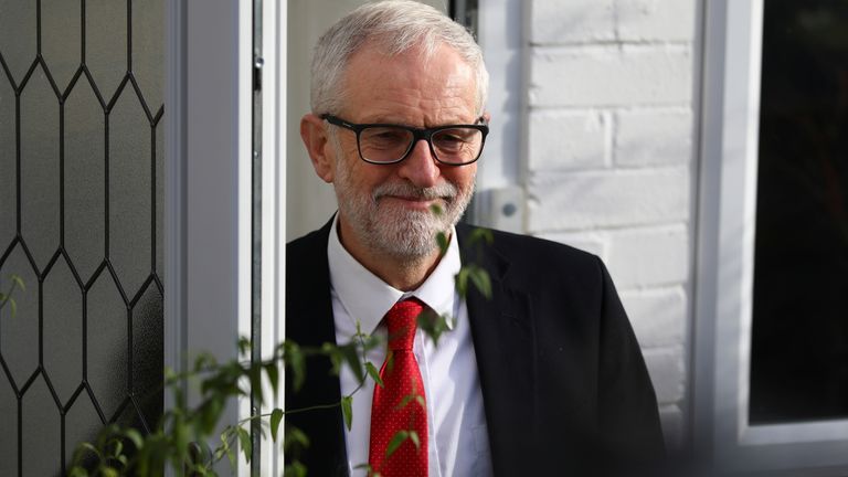 Jeremy Corbyn considers future after a disastrous night for Labour
