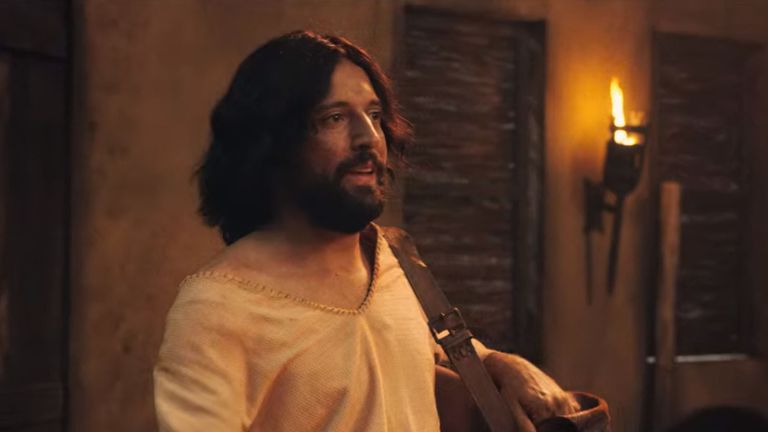 Jesus is approaching his 30th birthday in the film. Pic: Netflix