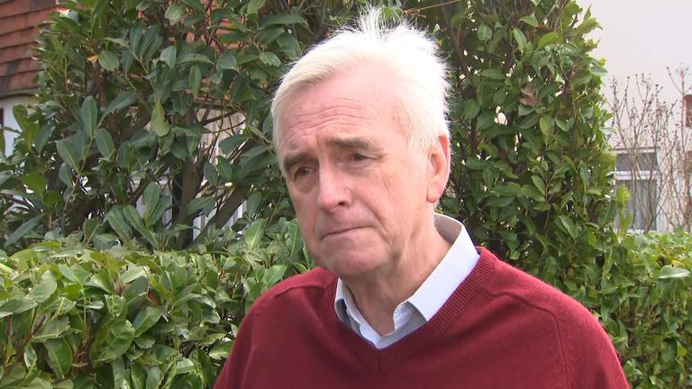 Shadow Chancellor John McDonnell says 40 years of neglecting the electorate cost Labour in the General Election.
