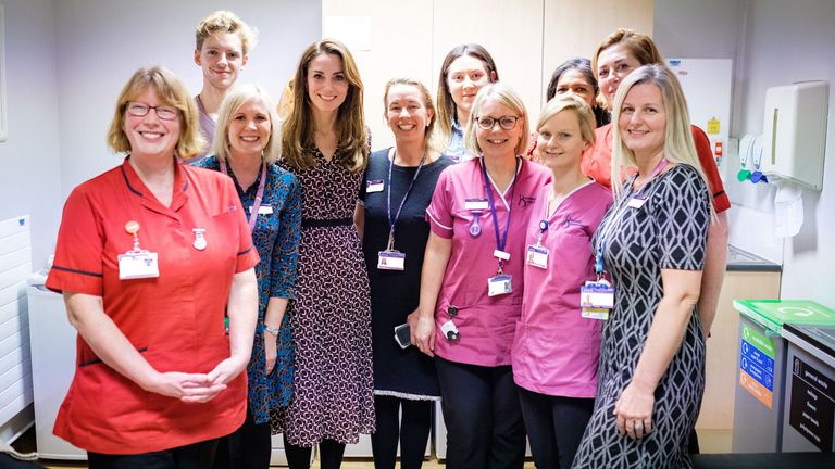 Kate says midwives their work is of "fundamental importance"