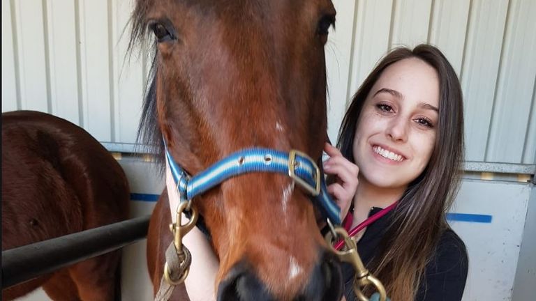 Krystal Eve Browitt was a 21-year-old veterinary nurse from Melbourne. Pic: Facebook/Krystal Eve Browitt