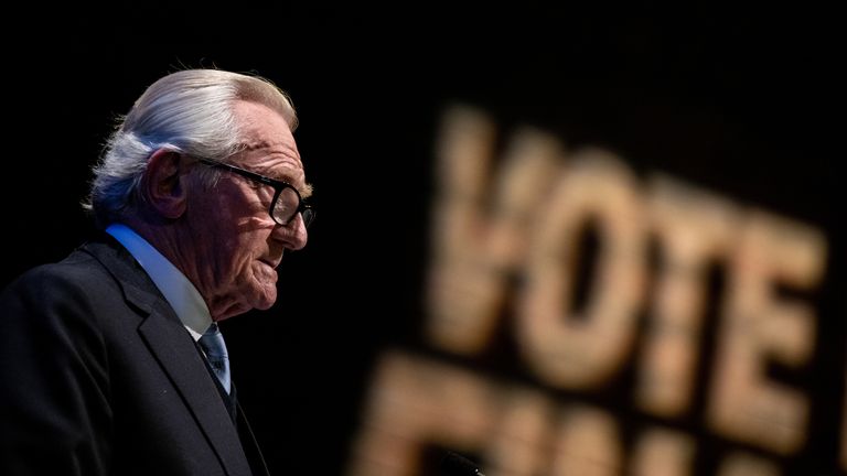 Lord Heseltine admitted his message hadn&#39;t got through