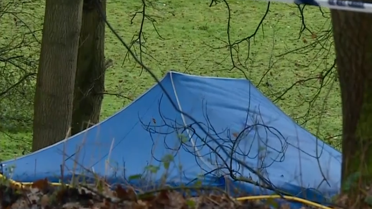 Police say the area where the remains were found is isolated