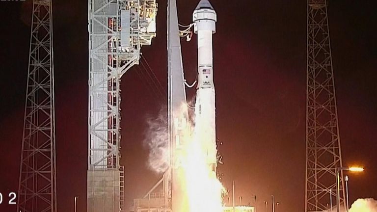 NASA launches unmanned Boeing Starliner to the ISS