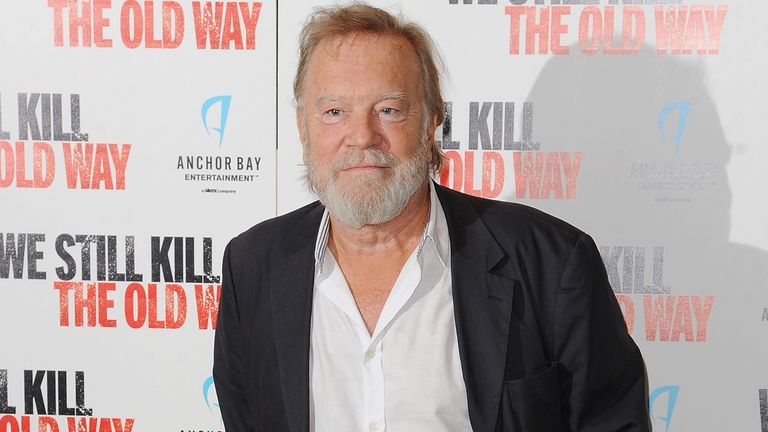 Nicky Henson attends a photocall for "We Still Kill The Old Way" at Ham Yard Hotel on September 29, 2014 in London