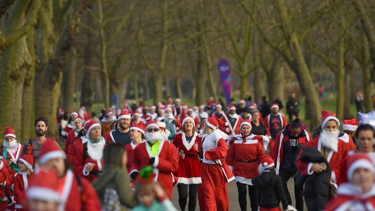 Organisers expect to raise up to £1 million in the London run