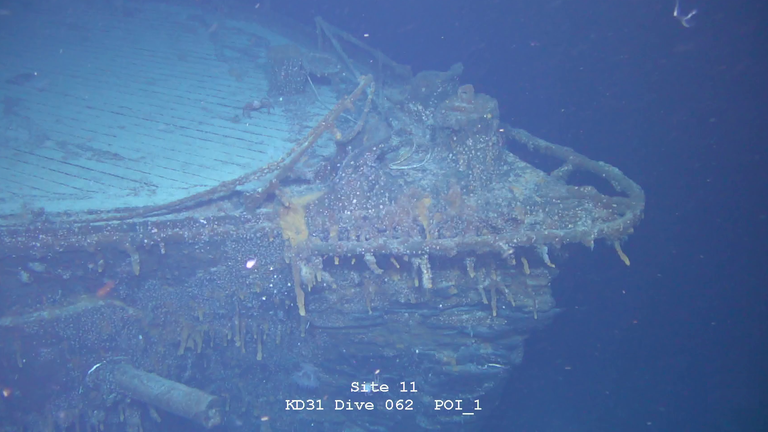 SMS Scharnhorst: Wreck of WWI German battlecruiser found near Falkland ...