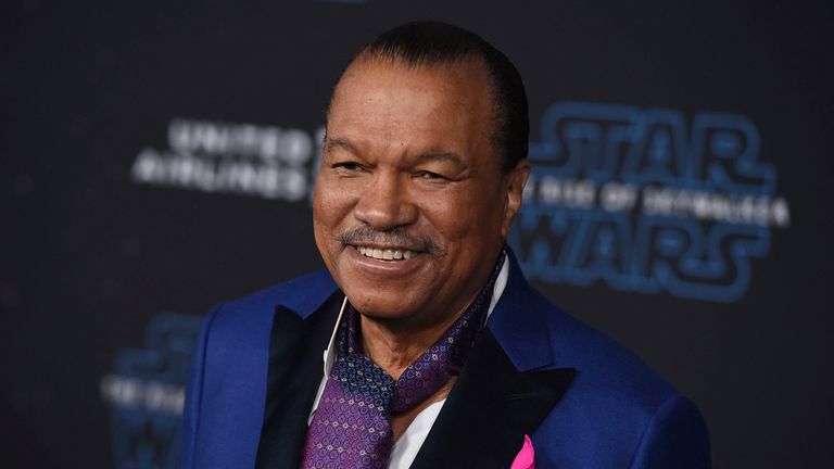 Billy Dee Williams at the Rise of Skywalker premiere