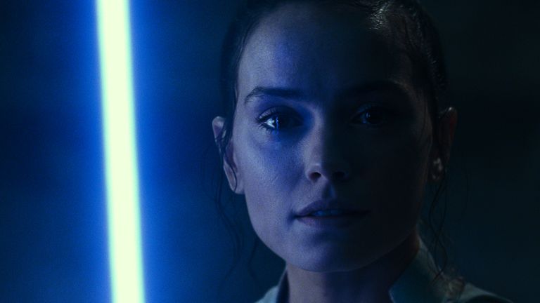 Daisy Ridley is Rey in STAR WARS: THE RISE OF SKYWALKER