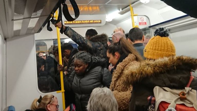 Some Northern Rail services suffered overcrowding. Pic: Daniel Fulton
