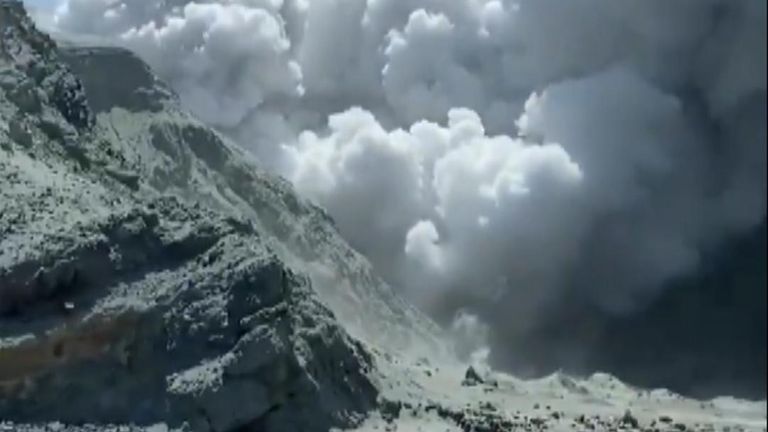 After a volcano on New Zealand&#39;s White Island, there is one confirmed casualty with other tourists injured and &#39;unaccounted for&#39;