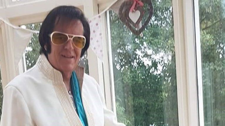 Rev Wynne Roberts as Elvis