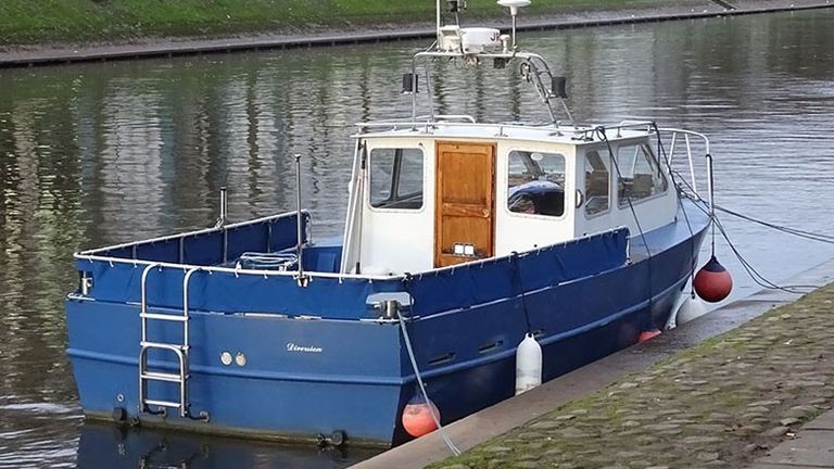 The bodies were found on a boat moored on the River Ouse. Pic: YorkMix