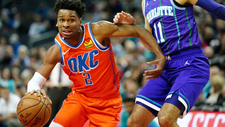 Gilgeous-Alexander stars in OKC win | Video | Watch TV Show | Sky Sports