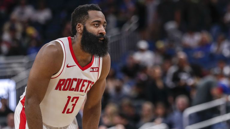 Harden hits 54 points over Magic | Video | Watch TV Show | Sky Sports