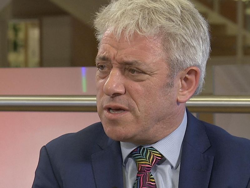 General Election Ex Speaker John Bercow Says Politics Is Legalised Bloodsport On Night Of Shock Election Results Politics News Sky News