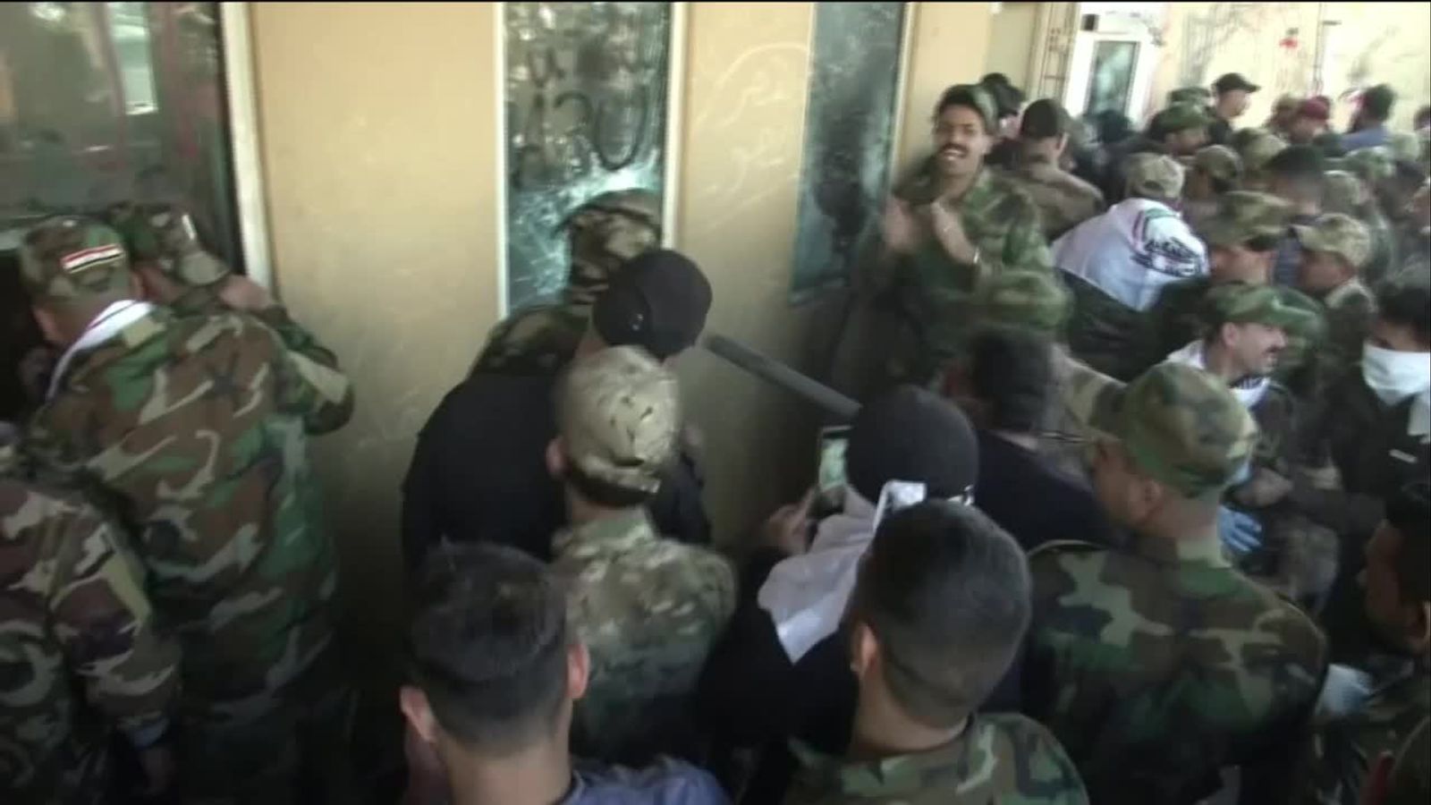 US deploys 750 troops after attack on its embassy in Iraq | US News ...
