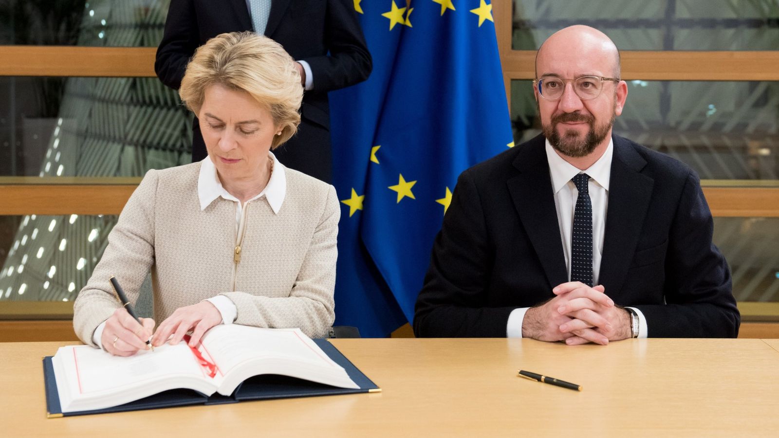 ‘Fantastic moment’: Boris Johnson signs Brexit deal | Politics News
