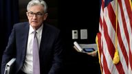 Federal Reserve Chairman Jerome Powell arrives at his news conference following the two-day meeting of the Federal Open Market Committee (FOMC) meeting on interest rate policy in Washington, U.S., January 29, 2020