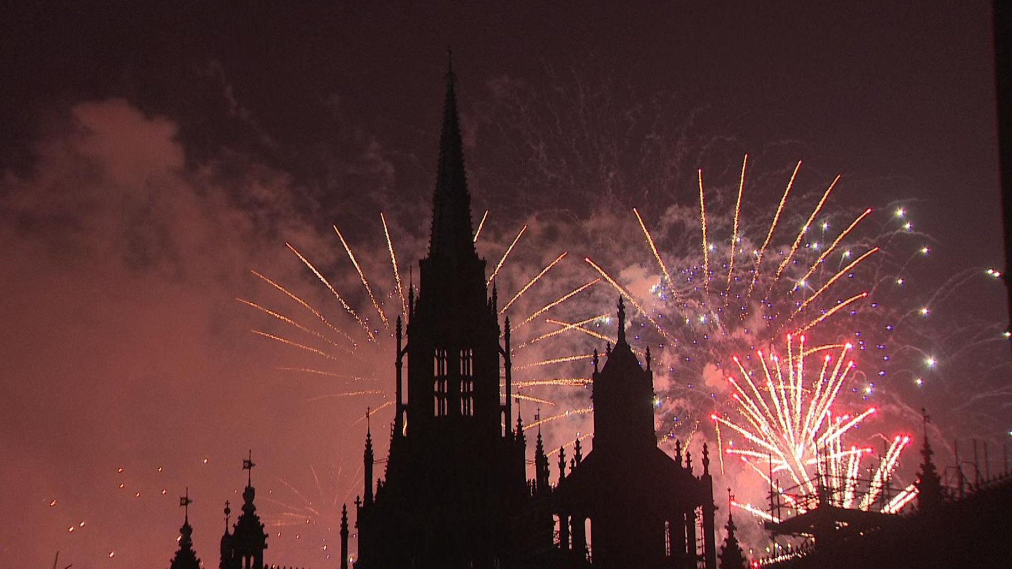 Happy New Year! 'The best fireworks London has ever seen' as UK marks