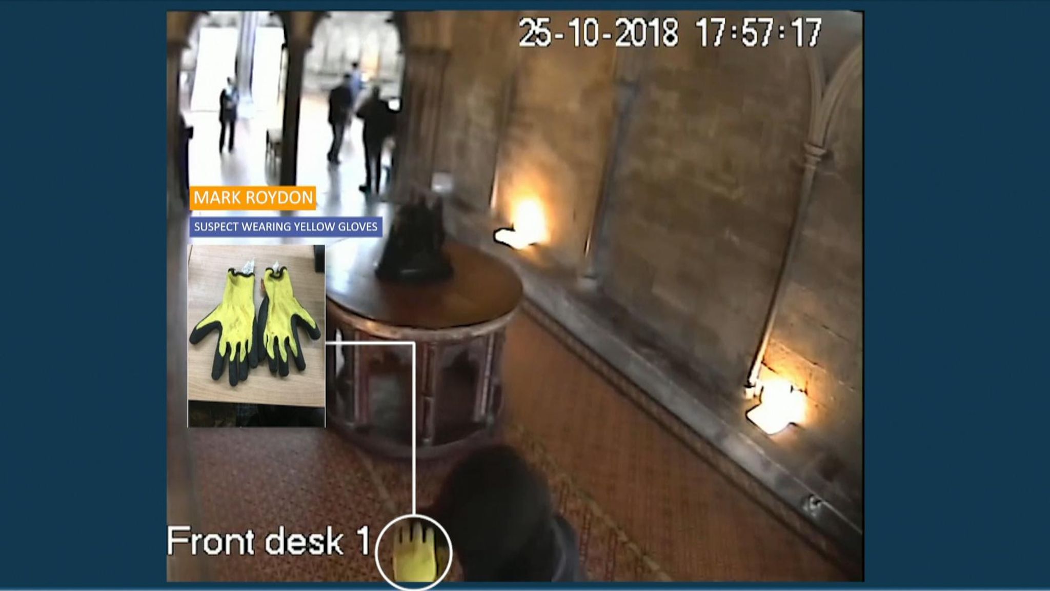 Man is videoed �trying to steal Magna Carta� UK News