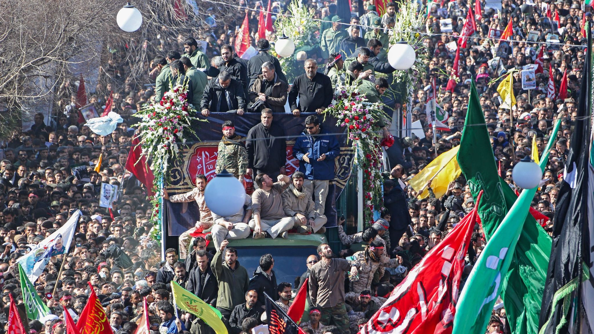 Qassem Soleimani At Least 56 Killed In Stampede At Burial