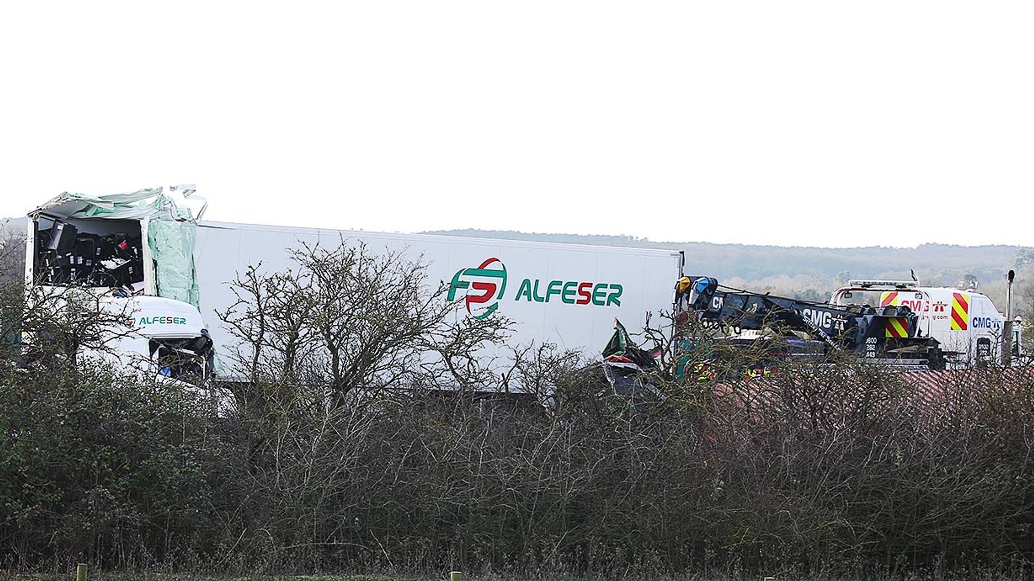 Two Lorry Drivers Killed After Serious Collision On M1 Motorway Near Milton Keynes Uk News 6472