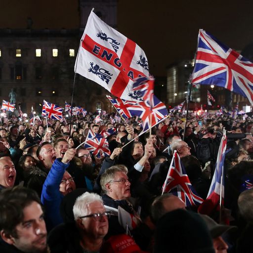 Brexit day: Celebration and regret as Britain leaves EU after 47 years