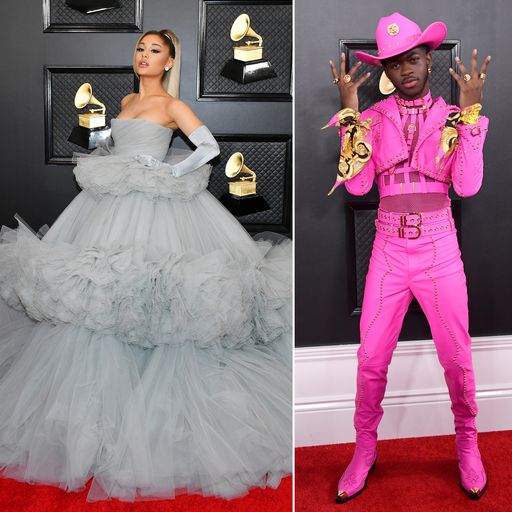 Grammys: Stars' red carpet looks in pictures