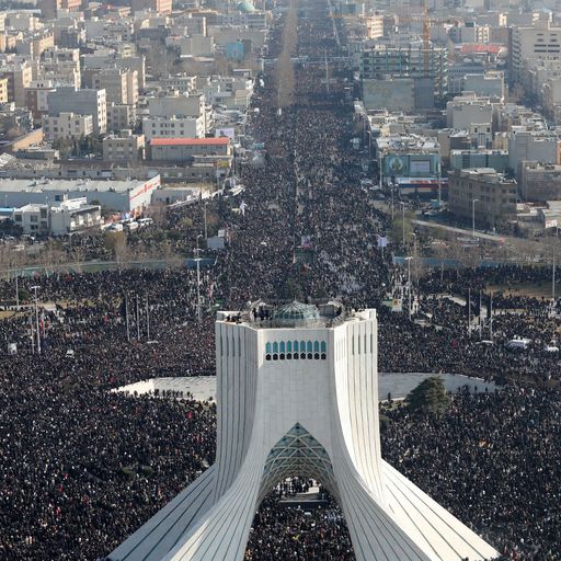 Qassem Soleimani: At least 40 mourners killed in stampede at burial ceremony for Iranian general