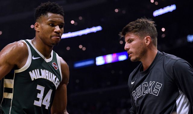 Giannis Antetokounmpo’s relentlessness sets tone for Milwaukee Bucks, says team-mate Kyle Korver