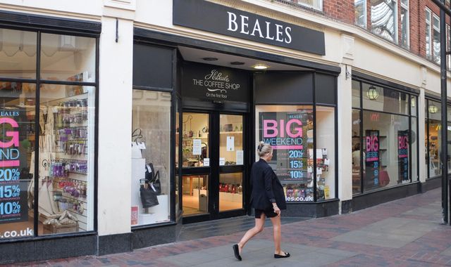 Department store chain Beales goes into administration