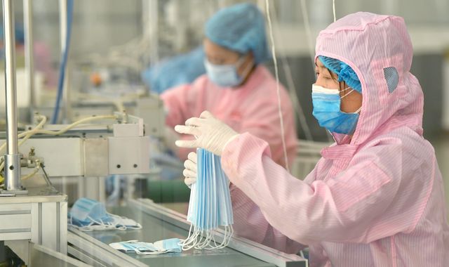 Coronavirus: Stocks rally as China data shows return to growth in key sector