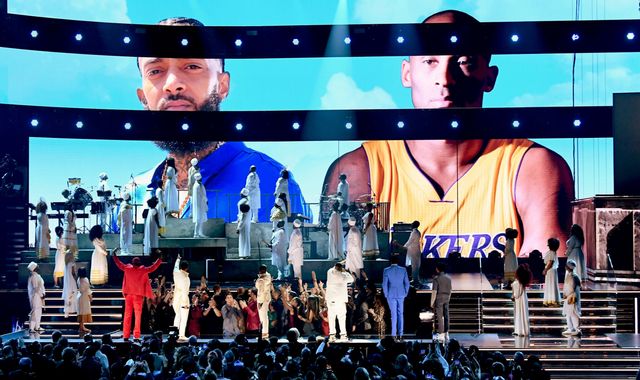 Grammys: Billie Eilish the big winner as stars pay tribute to Kobe Bryant