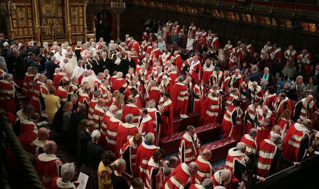 Boris Johnson's Brexit deal suffers first defeat in the House of Lords