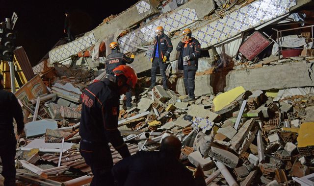 Turkey earthquake: People trapped as 29 killed and 1,400 injured