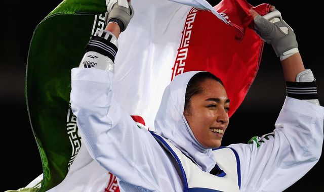 Kimia Alizadeh: Iran's only female Olympic medallist defects