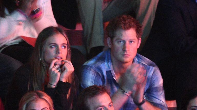 LONDON, ENGLAND - MARCH 07:  Cressida Bonas and Prince Harry attend We Day UK, a charity event to bring young people together at Wembley Arena on March 7, 2014 in London, England.  (Photo by Karwai Tang/WireImage)