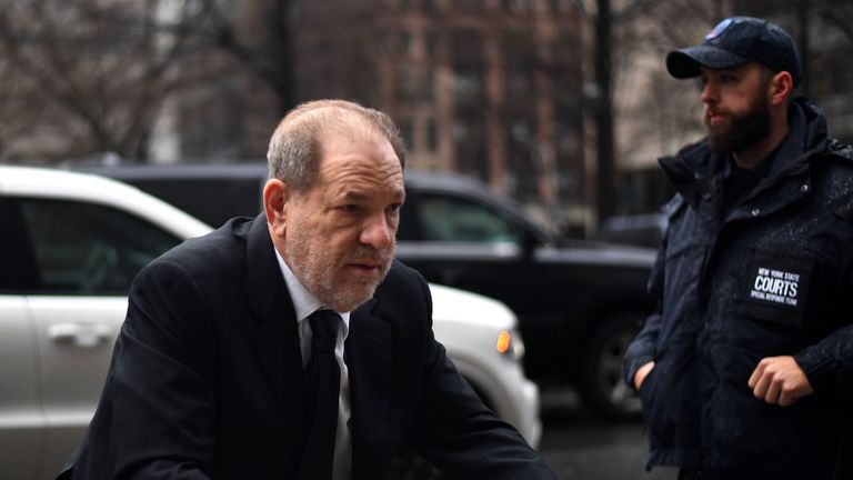 gigi hadid makes her way to the court as a potential juror in harvey  weinstein's trial in new york city-160120_5