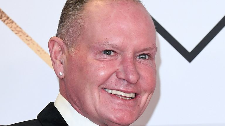 ABERDEEN, SCOTLAND - DECEMBER 15: Paul Gascoigne attends the BBC Sport Personality of the Year 2019 at P&J Live Arena on December 15, 2019 in Aberdeen, Scotland. (Photo by Karwai Tang/WireImage)