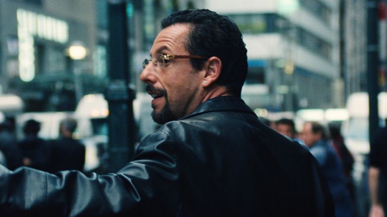Adam Sandler is perhaps better known for his comedy roles. Pic: Netflix