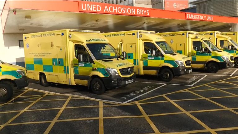 Record number of patients in Wales forced to wait 12 hours for A&E treatment