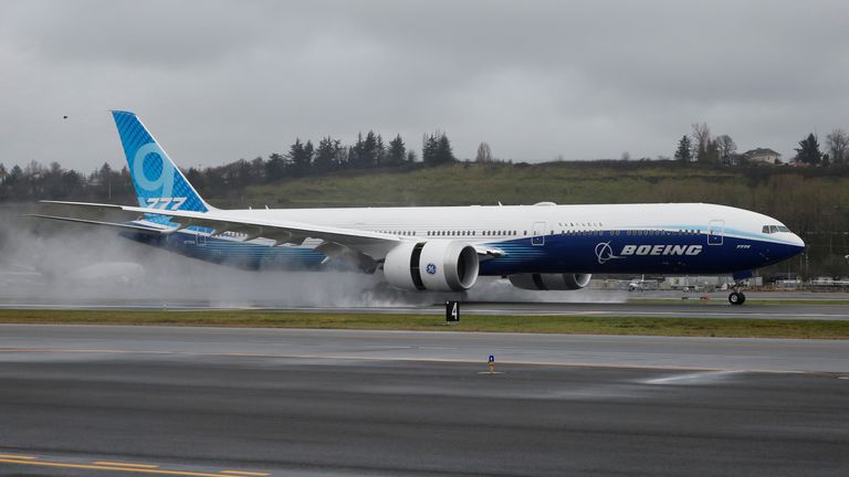 The 777X is expected to enter service in 2021, a year later than originally scheduled because of development snags.