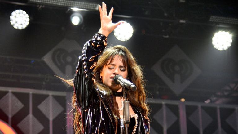 NEW YORK, NEW YORK - DECEMBER 13: Camila Cabello performs onstage during iHeartRadio&#39;s Z100 Jingle Ball 2019 Presented By Capital One on December 13, 2019 in New York City. (Photo by Theo Wargo/Getty Images for iHeartMedia )
