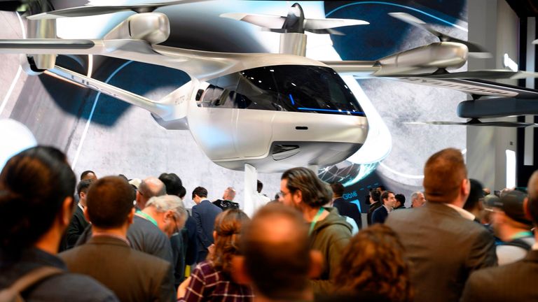The Hyundai S-A1 electric Urban Air Mobility concept